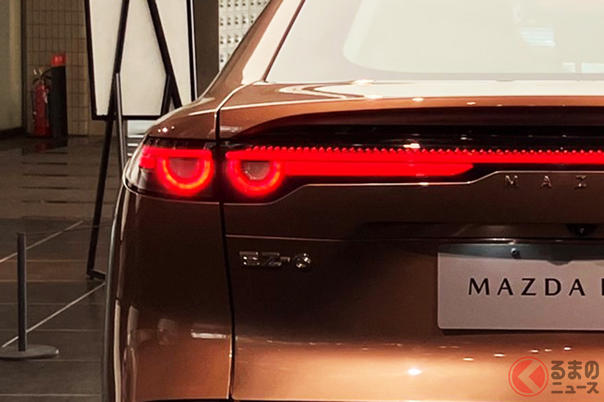 「日本でも売って欲しい」の声も! 超カッコイイ新型「MAZDA EZ-6」ついに中国で正式発売(画像は広島のマツダに展示された個体)