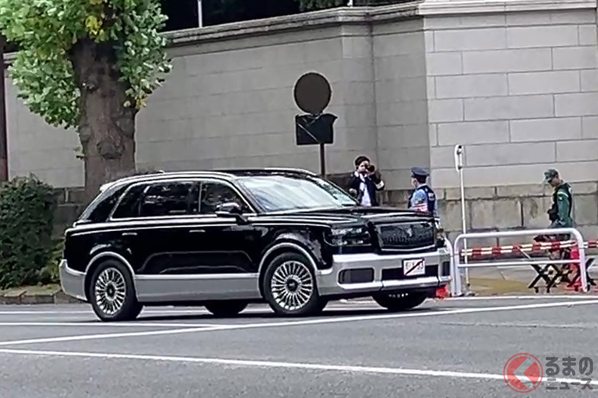 トヨタの最高峰モデル「センチュリーSUV」がトランプ大統領来日に華を添えた