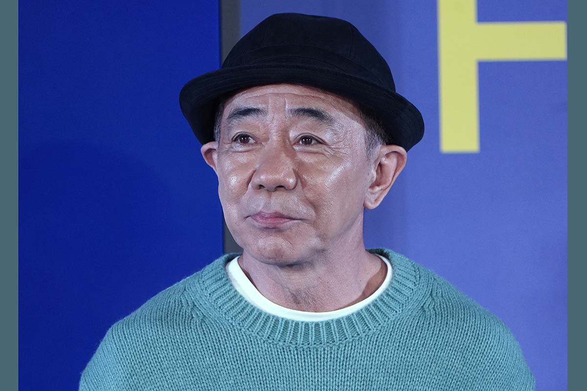 木梨さんが公開した所さんのスゴイ車って？（Photo：時事通信フォト ジーユー2021秋冬新キャンペーン発表会にて）