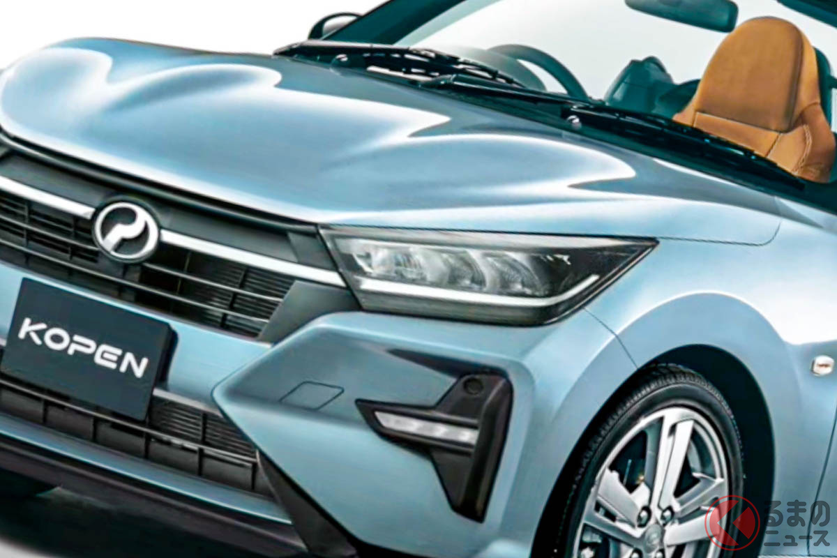 こんな顔もあり!? ダイハツ新型「コペン」予測CG(Photo:Theo throttle)