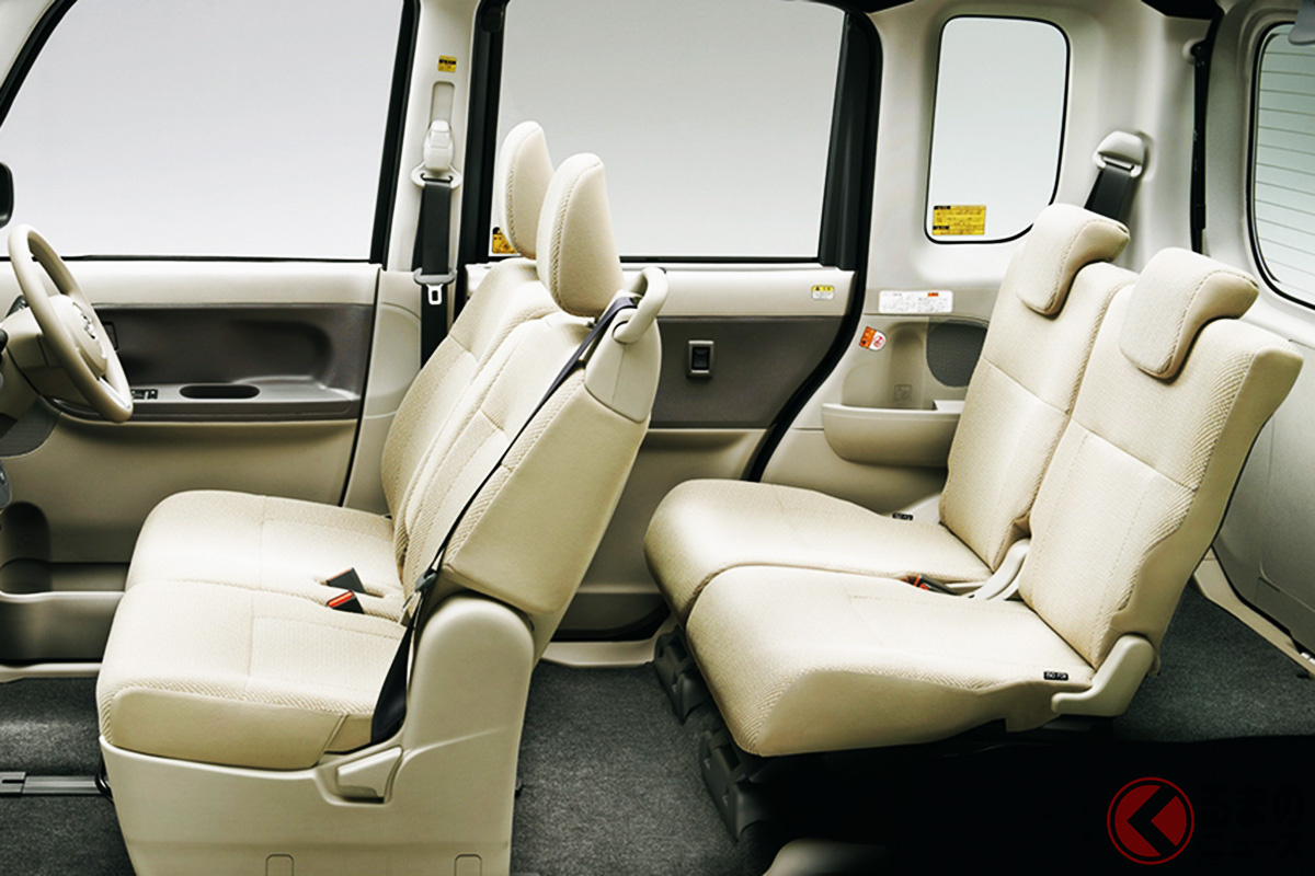 最大定員は4人の軽自動車だけど、なぜ5人乗れることが出来る? でもあまりオススメできない理由とは