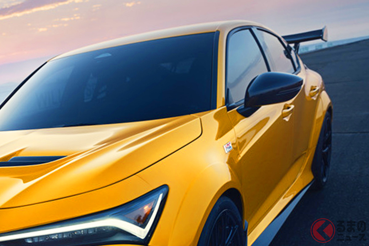 新たなハイパフォーマンスラインのパーツを纏った最強「インテグラ」は25年に登場か!