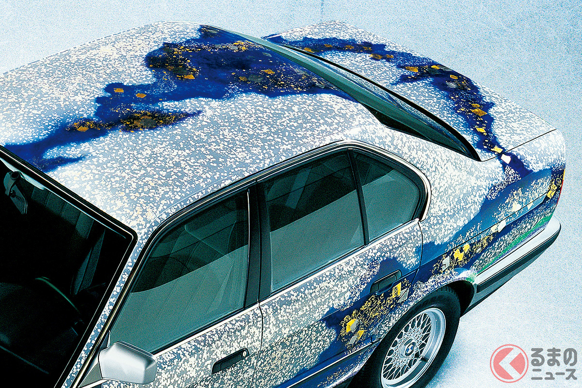 加山 又造氏によるBMW「535i アート・カー」(E34型/1990年)