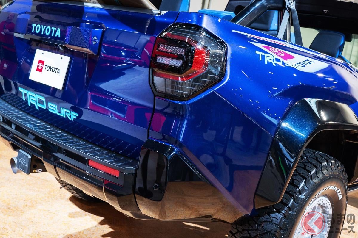 現代版ハイラックスサーフこと「4Runner TRD Surf Concept」がSEMA2024で公開(現地撮影:加藤博人)