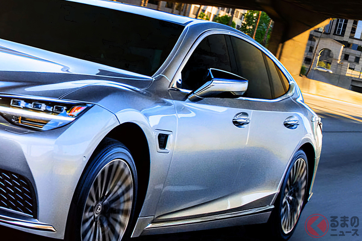 レクサスのフラッグシップセダン「LS」に2025年モデル登場!