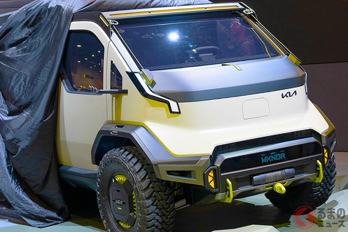 新型「オフロード・ミニバン」初公開!