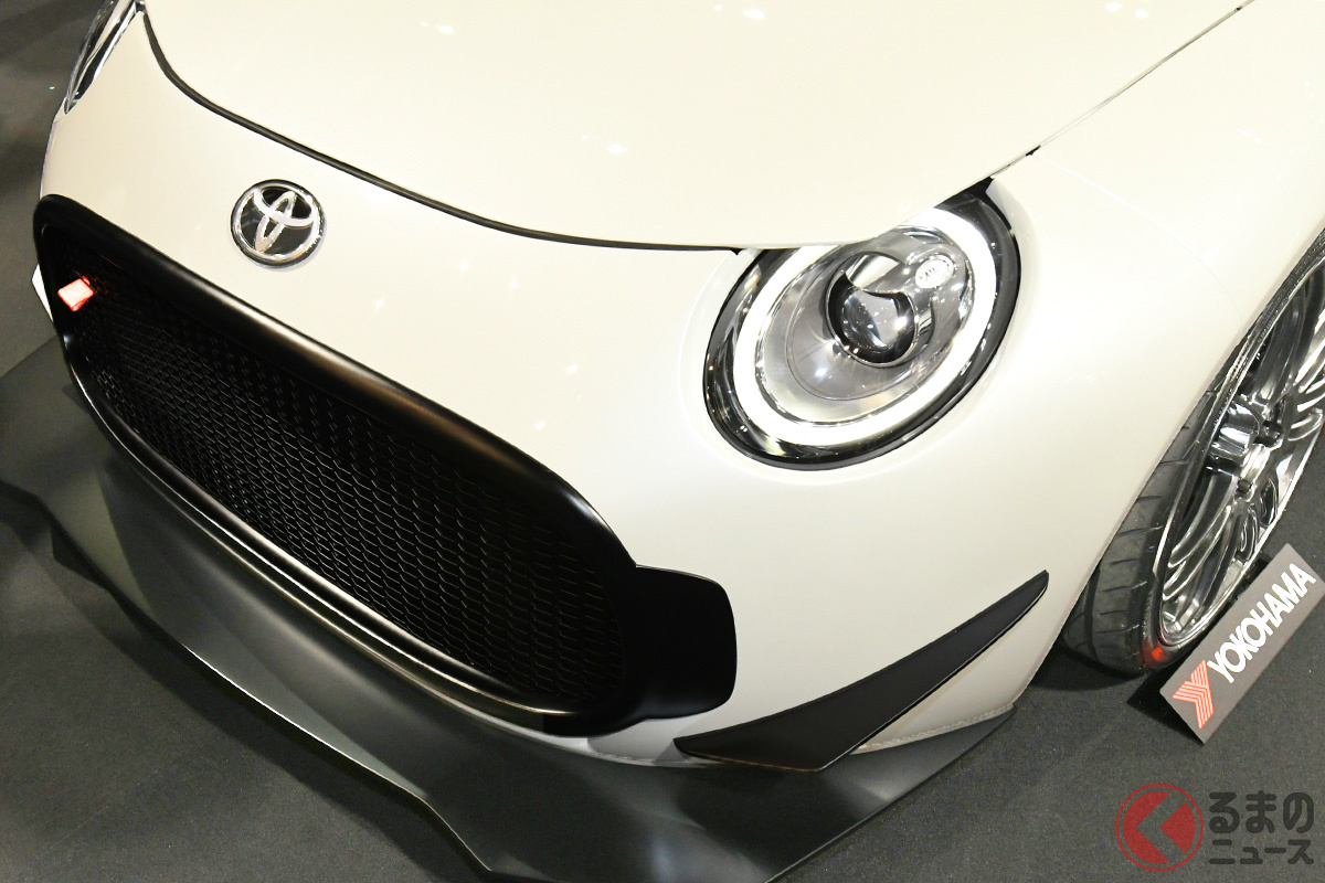 東京オートサロン2024で初公開された「S-FR コンバーチブル」