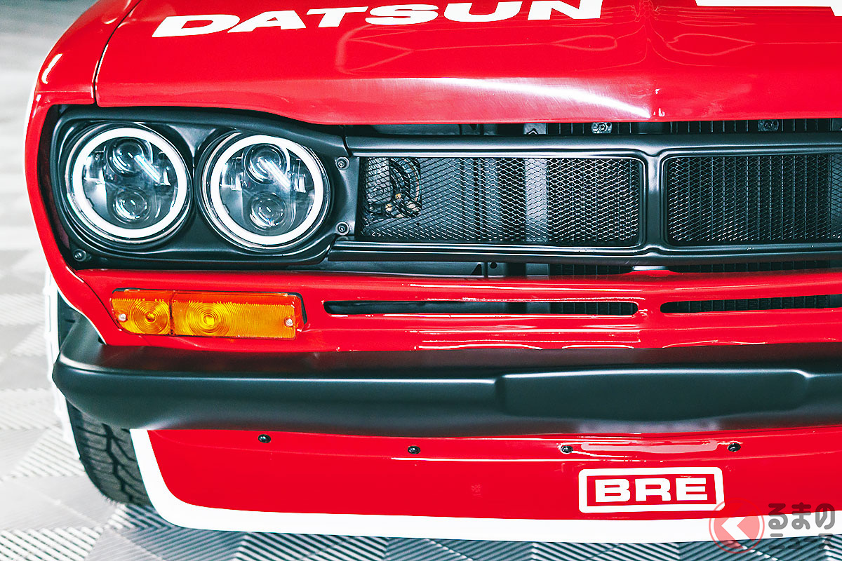 脳がバグる! 「ハコスカ」顔の「“爆速”サニトラ」とは!?