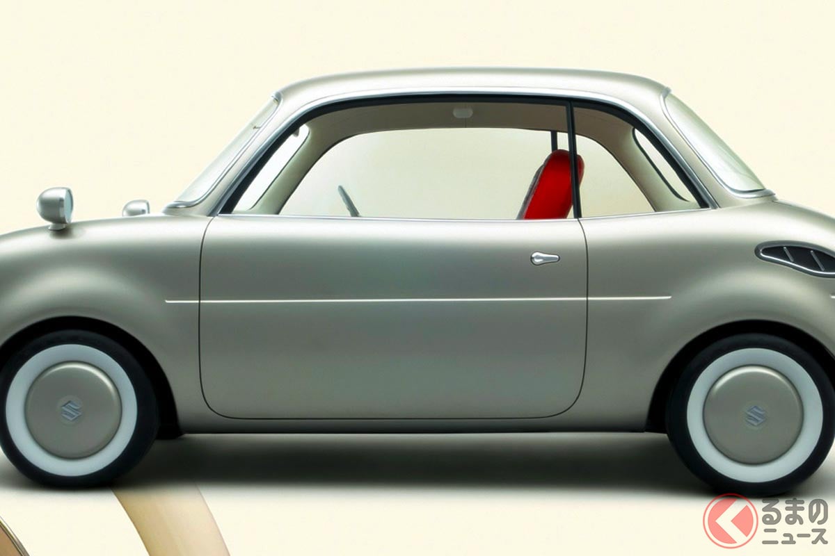 まるで旧車! スズキの「2人乗り」軽自動車