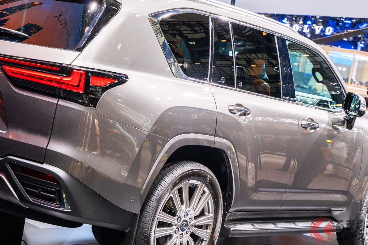 レクサスが新型「LX700h」を広州モーターショー2024で実車展示!