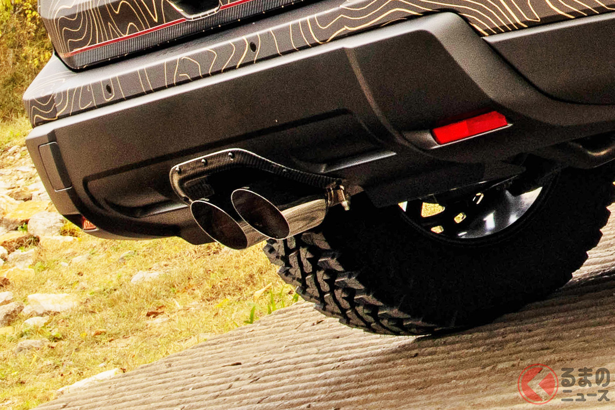 センターマフラーも超カッコイイ! 日本でも見習いたい「“カスタム”エクストレイル」とは