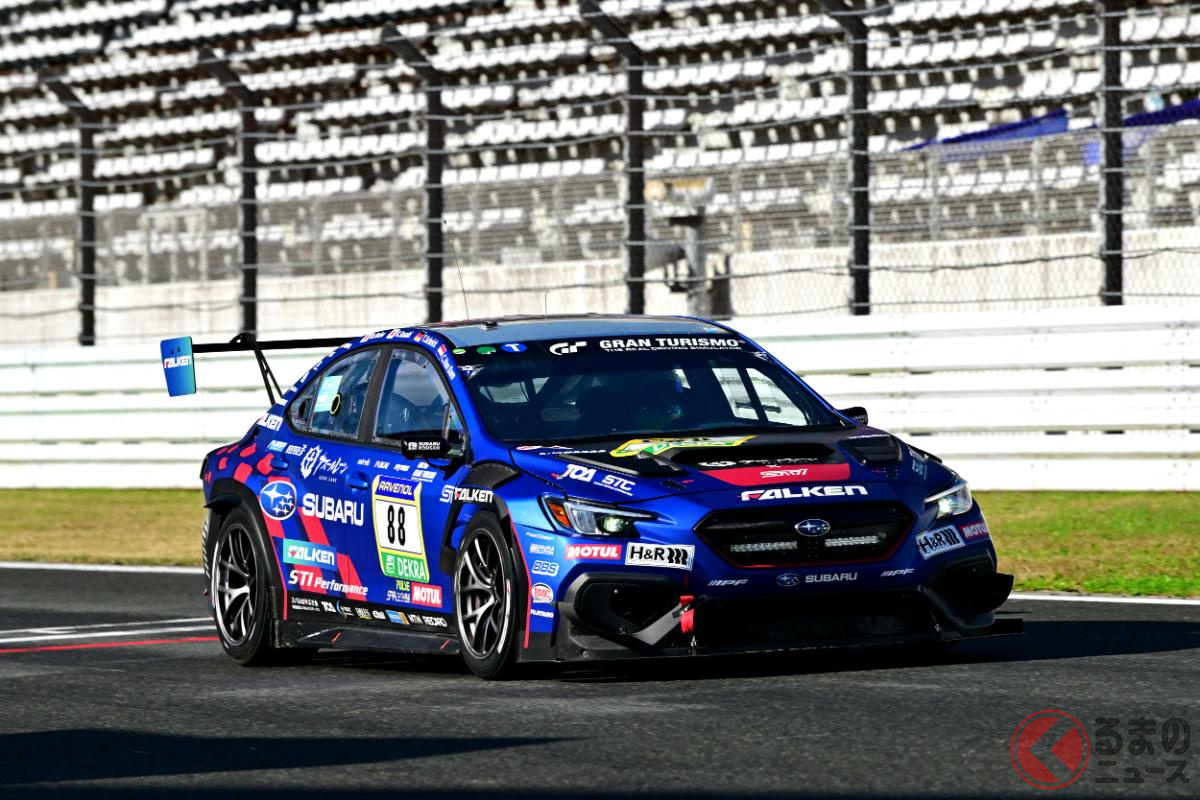 ニュルブルクリンク24時間を走ったスバルマシンがデモランを披露!