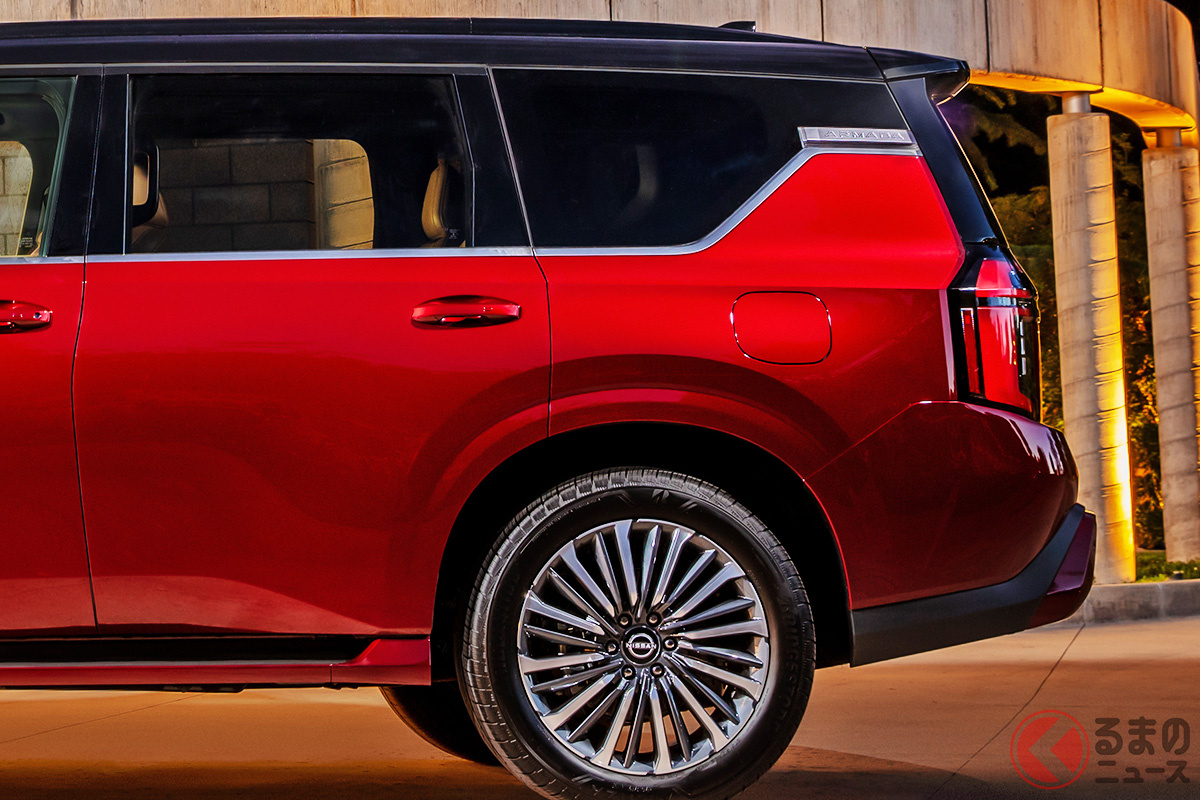世界初公開された日産新型「アルマダ」(2025年モデル)