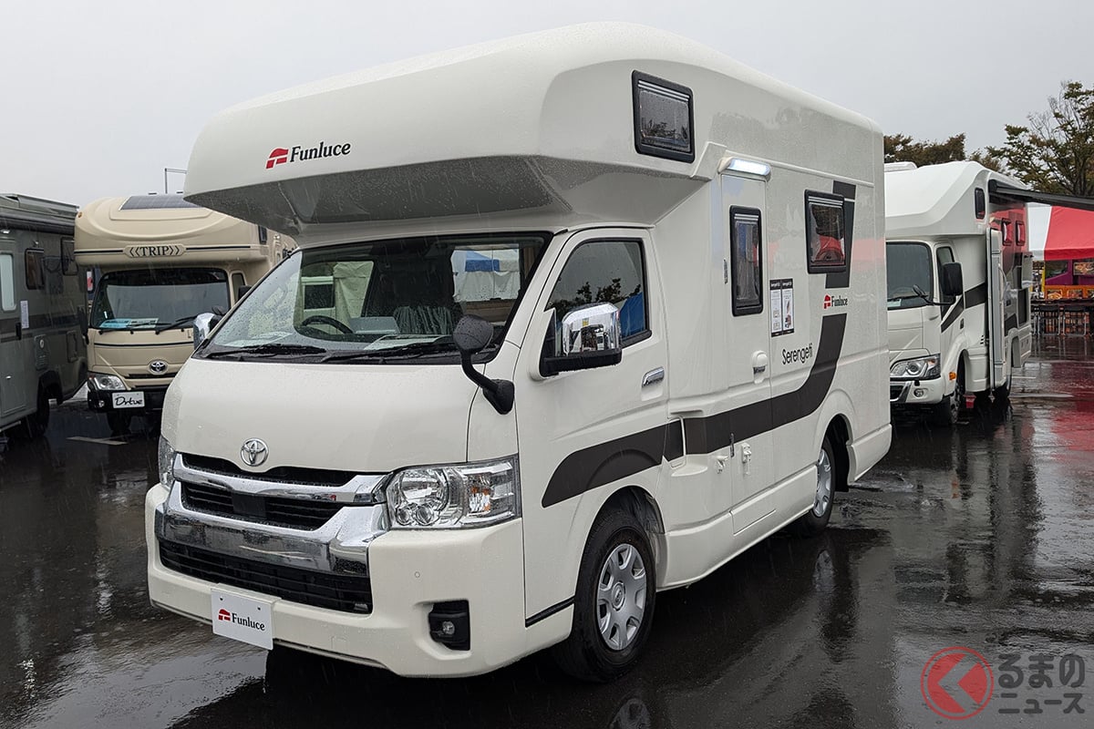 トヨタ「ハイエースバン」ワイドボディ・ミドルルーフ仕様をベースにしたFunluce(ファンルーチェ)「Serengeti(セレンゲレティ)」