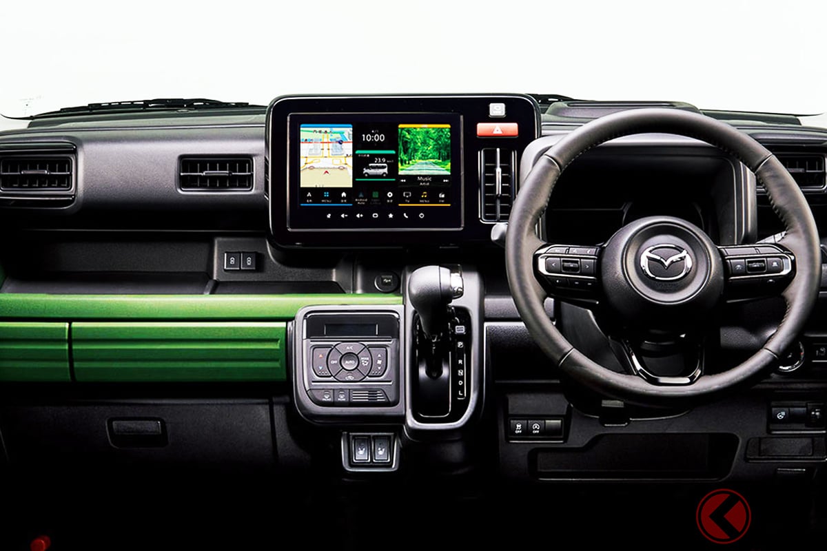 グリーンなオシャ内装も魅力的! タフな軽SUVとは?