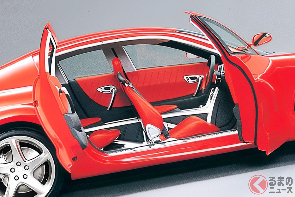 RX-8…じゃない! 謎の観音開きロータリースポーツカーとは?