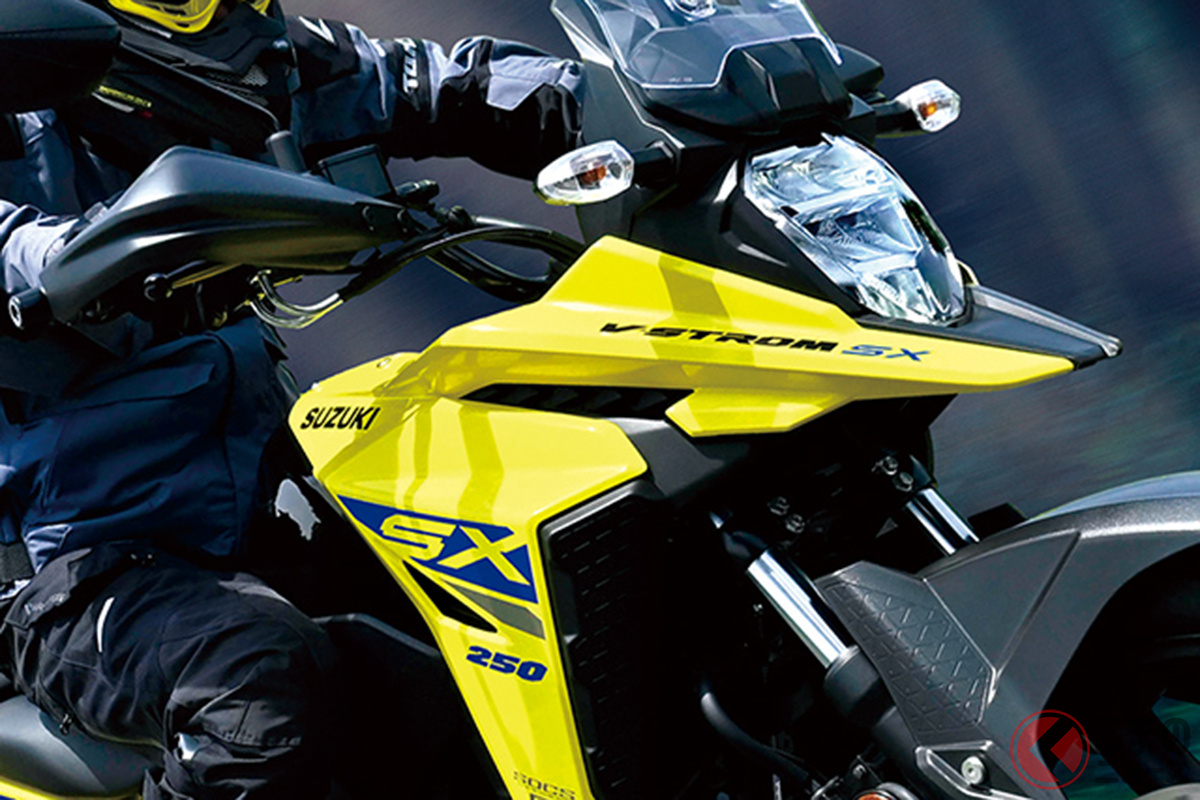スズキ新型Vストローム250SX(2025年モデル)