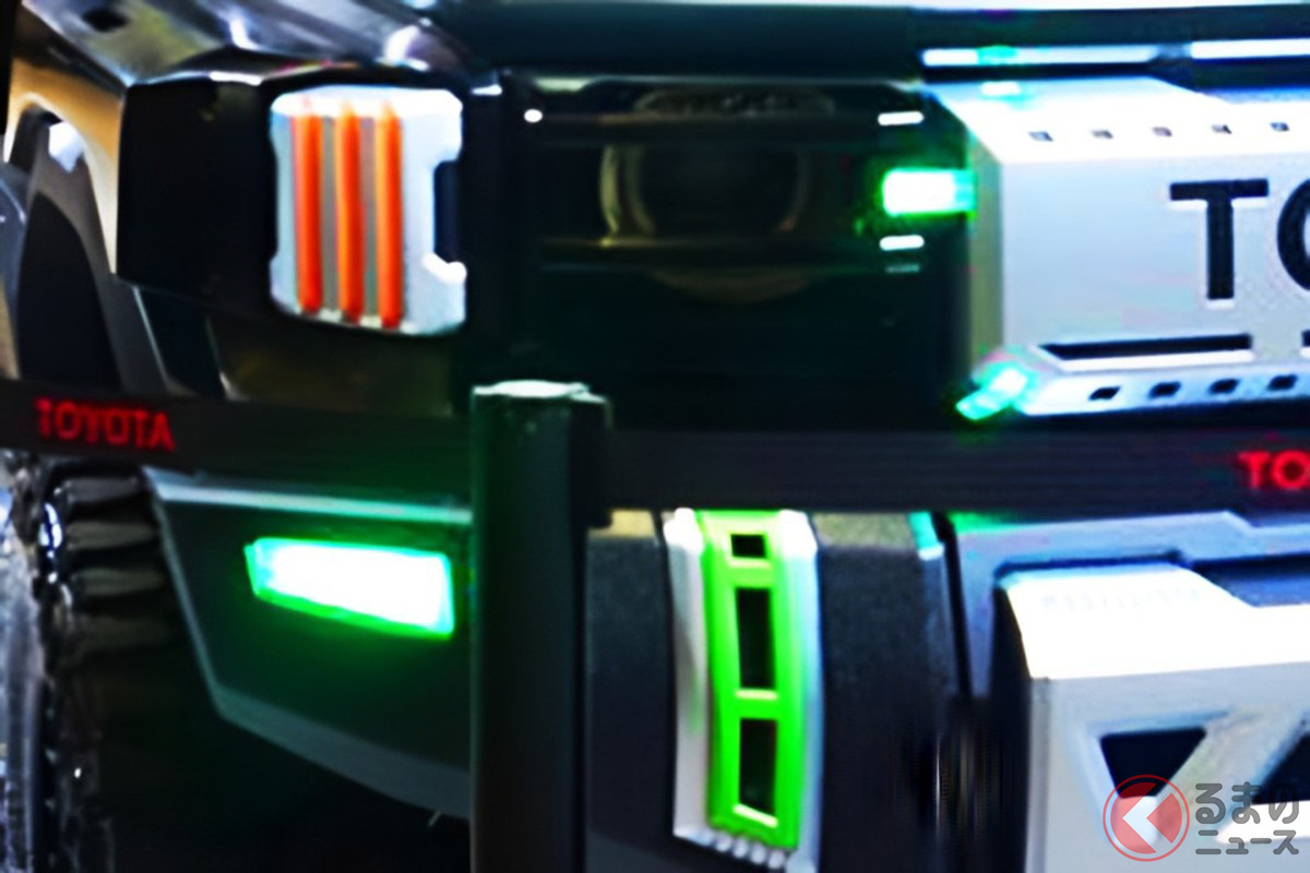 顔がスゴイ斬新「ランクル」初公開に反響集まる!