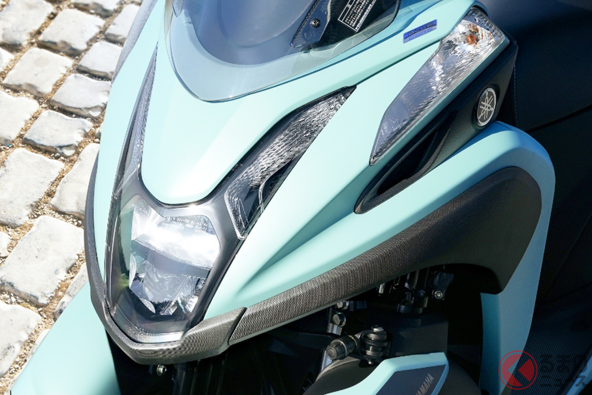 ヤマハ「トリシティ125」省電力化に貢献するLEDヘッドランプ