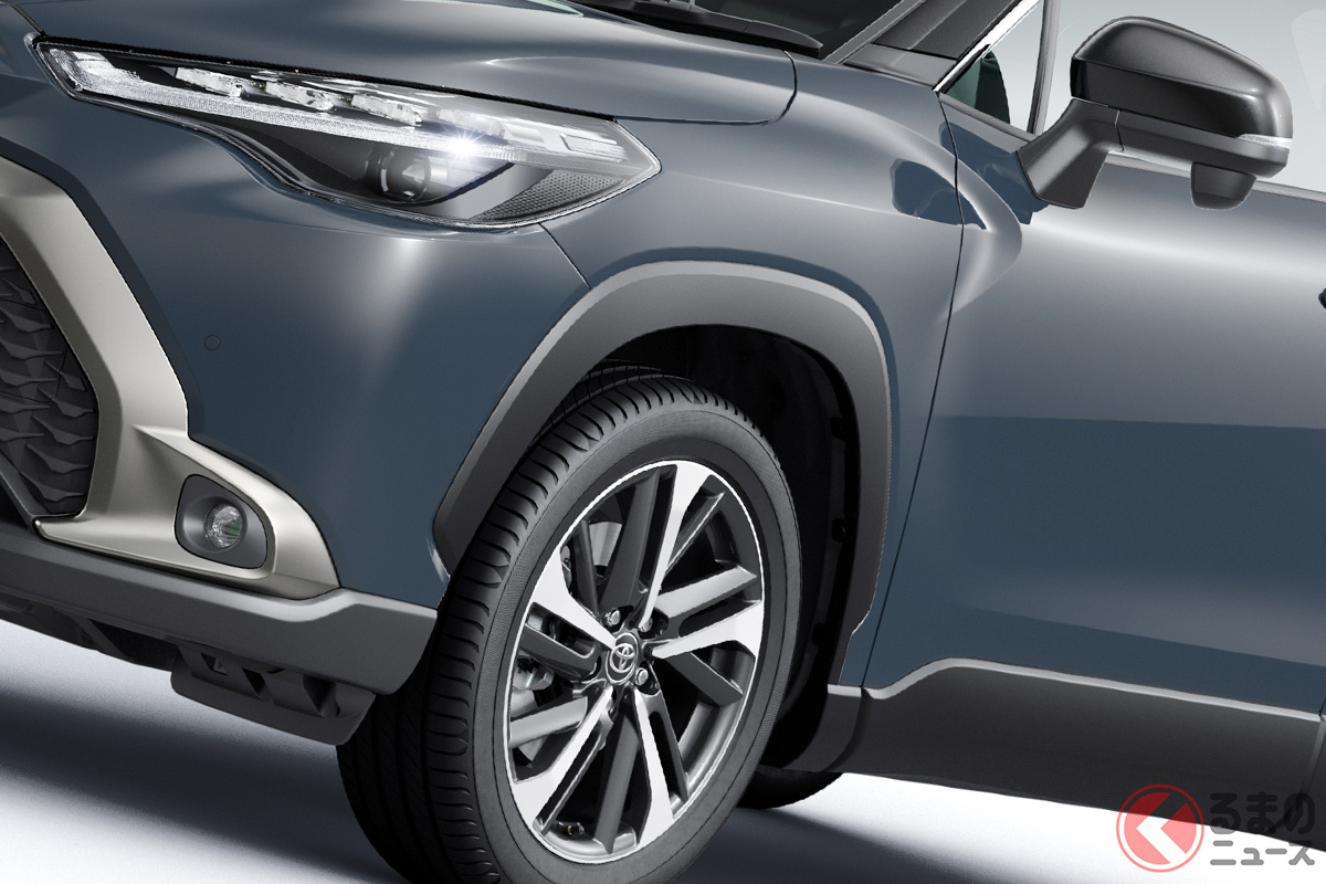 最も売れてるSUV「カローラクロス」