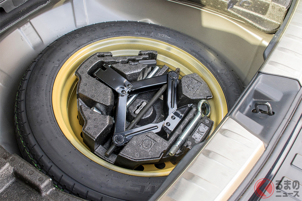 「スペアタイヤ」がない場合はどうするのが正解なのか
