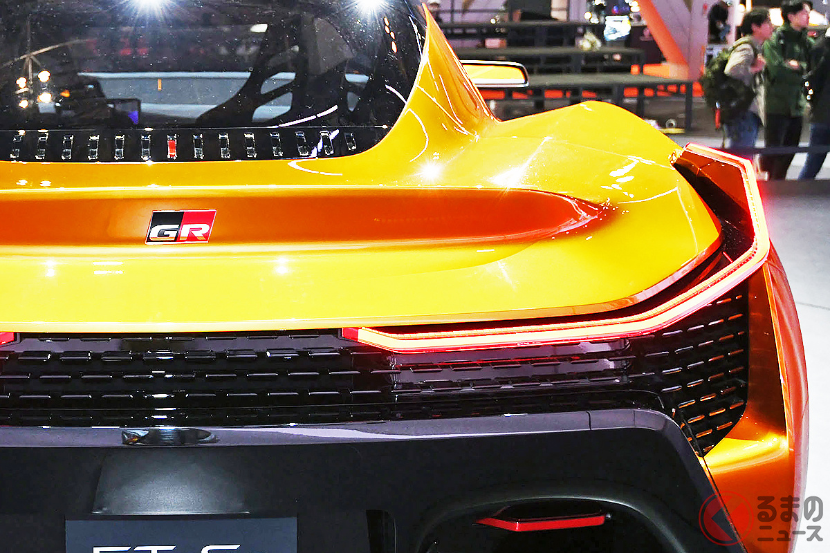 次期「スープラ」どうなる!? 画像は「JMS2023」に出展されたトヨタのスポーツカーコンセプト「FT-Se」