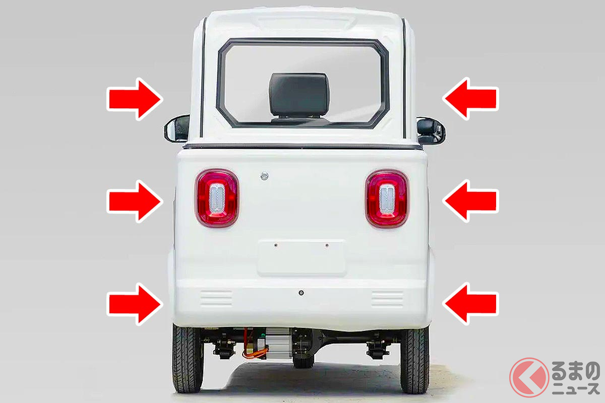 めちゃ細ボディの新型「軽トラック」に注目!