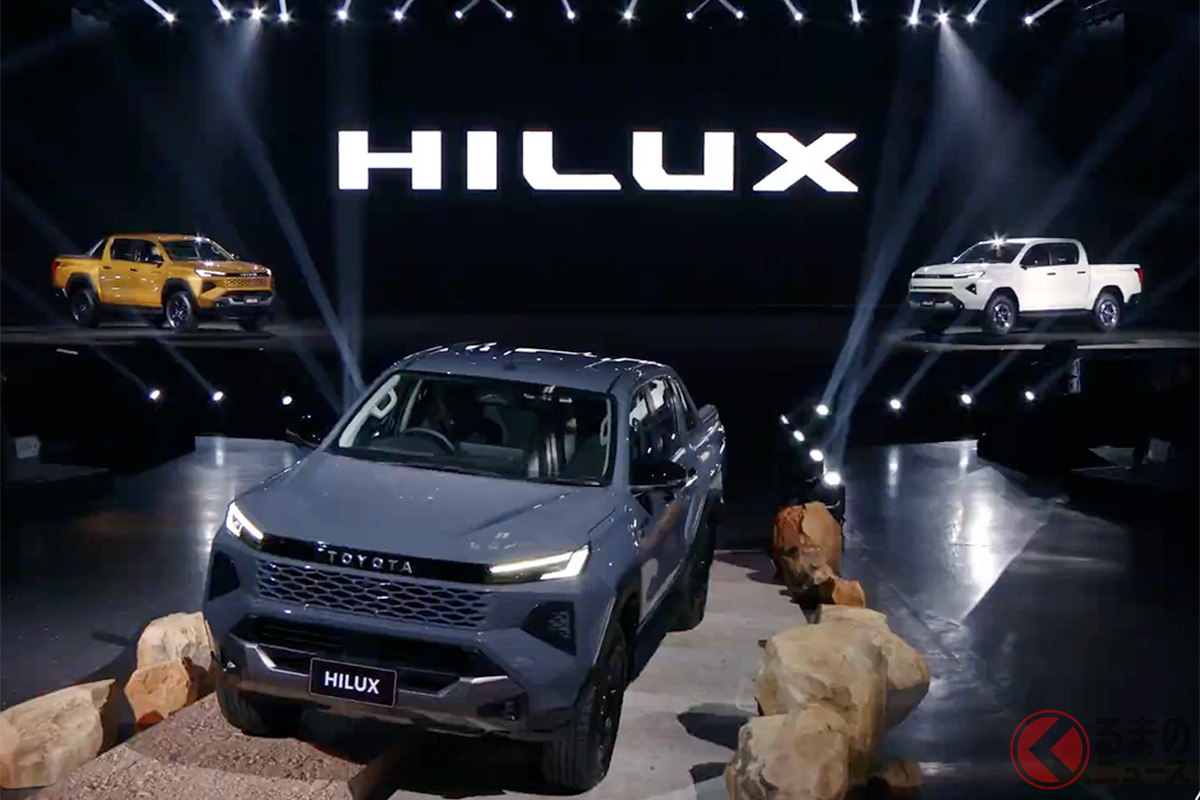 トヨタ「ハイラックス」が10年ぶりに全面刷新