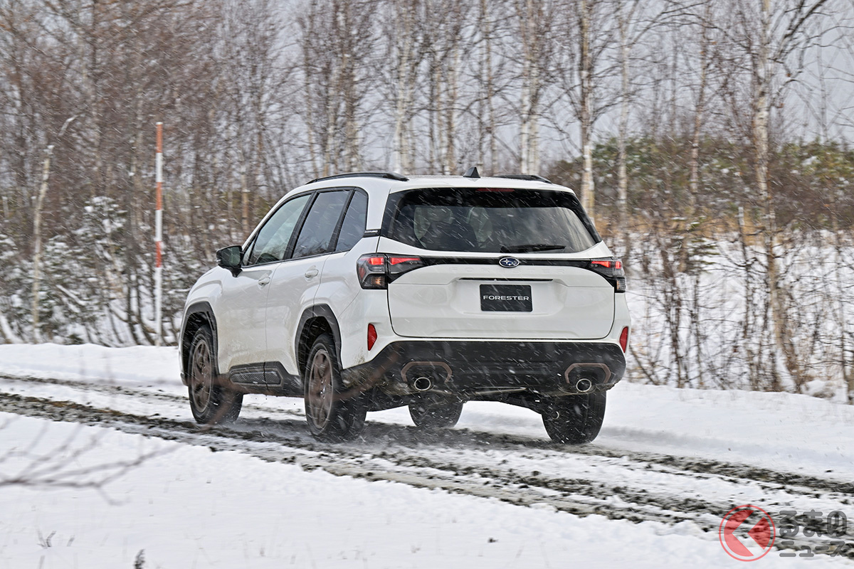 北の大地を公道試乗する機会にも恵まれた
