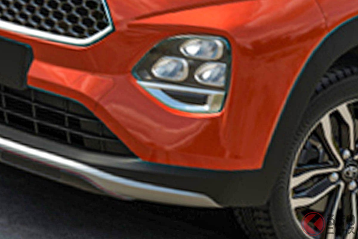 ヘッドライトがユニーク!