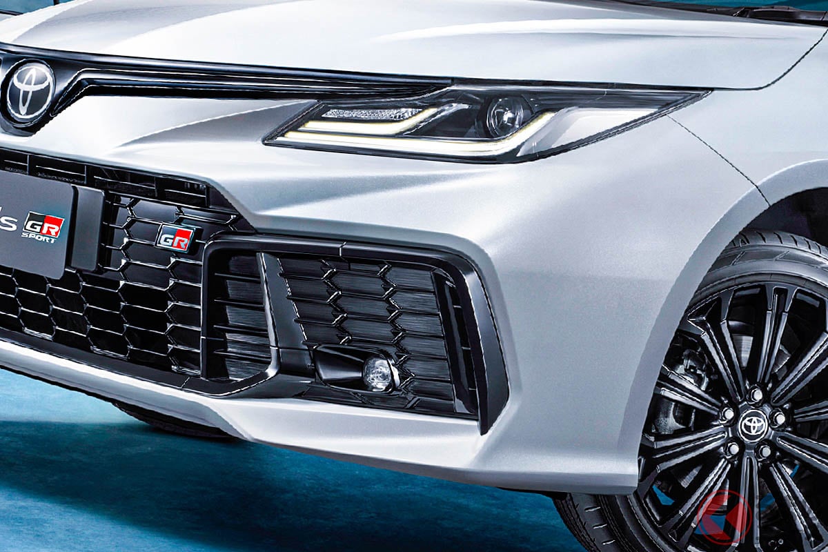 顔がカッコイイ「カローラ」登場!