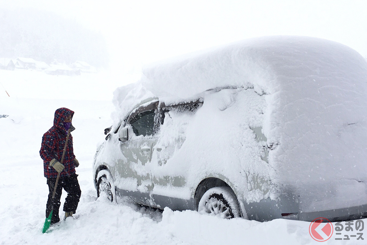 こんな大豪雪のときワイパーを立ててしまっていたら…!?［画像はイメージです］