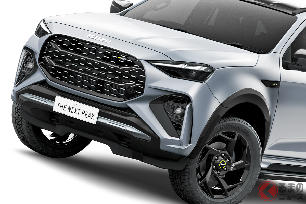 精悍なマスクもカッコイイ! いすゞの日本未導入SUV「MU-X(ミューエックス)」とは