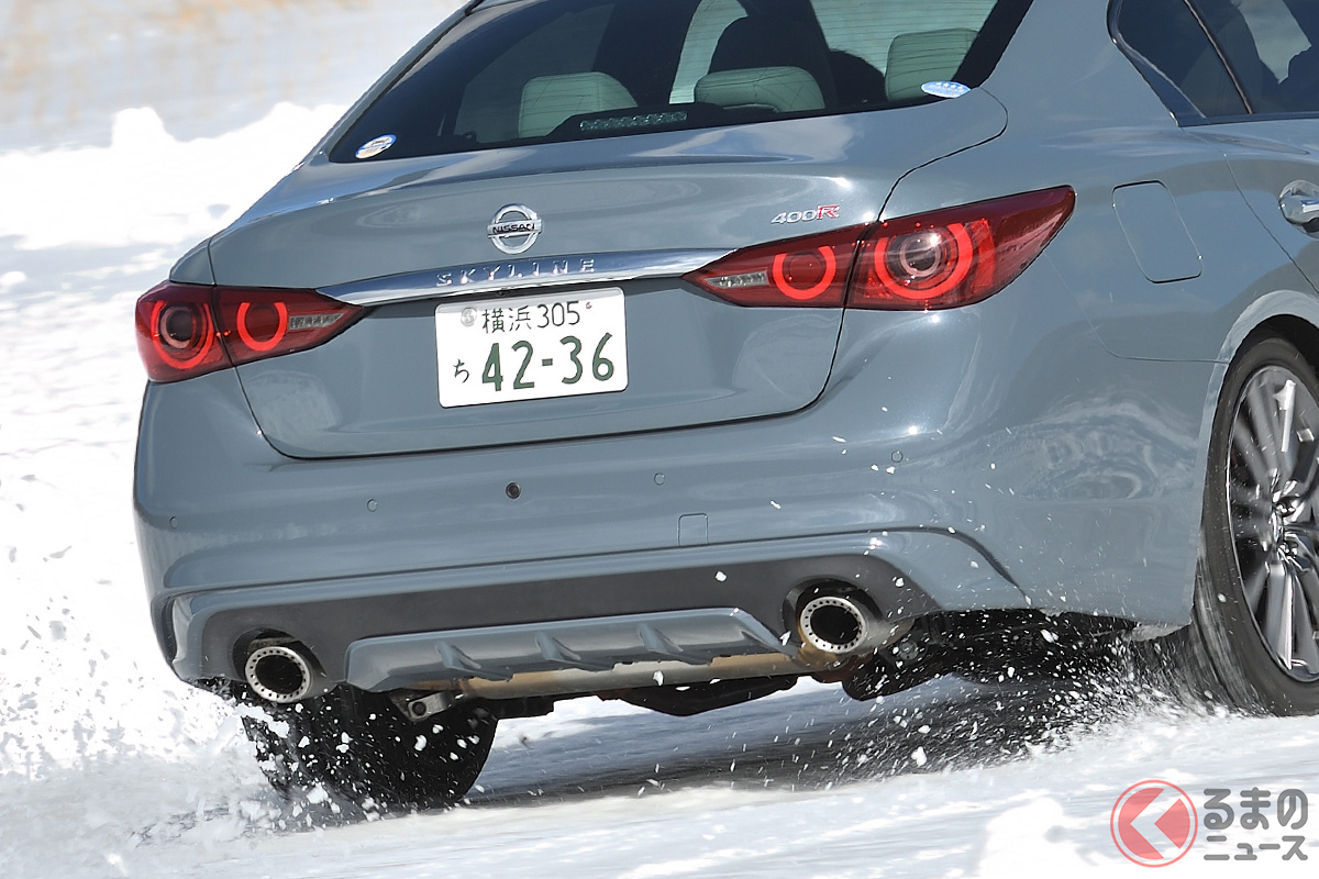 FRで雪道走れる?