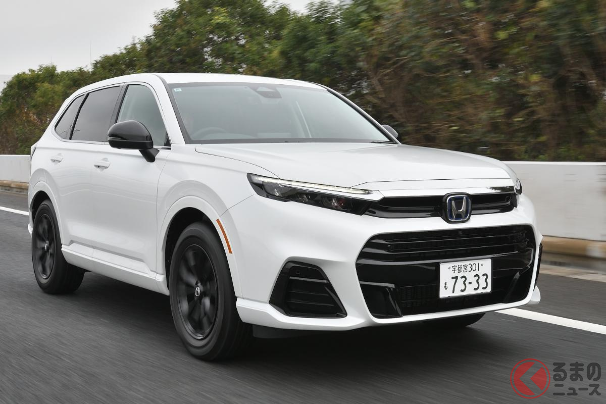 新型「CR-V e:FCEV」の極めて自然な乗り味に感激!