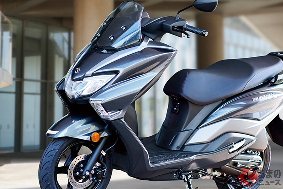 スズキ「バーグマン125EX」(2024モデル)