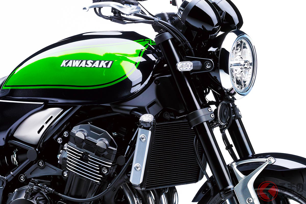 カワサキが超レトロな「大型バイク」発表!