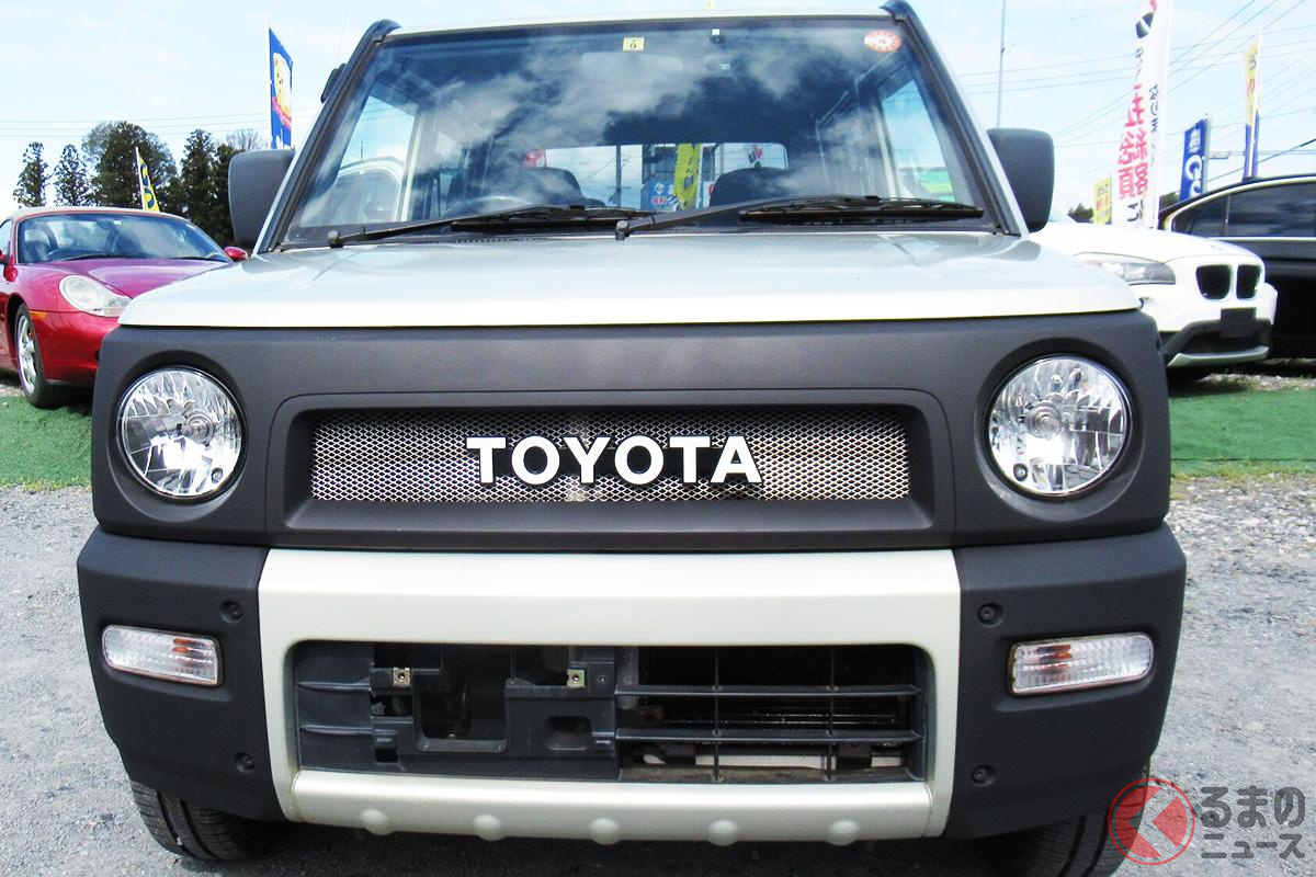 「TOYOTA」顔のダイハツ「ネイキッド」(画像提供:オートライフ栃木)