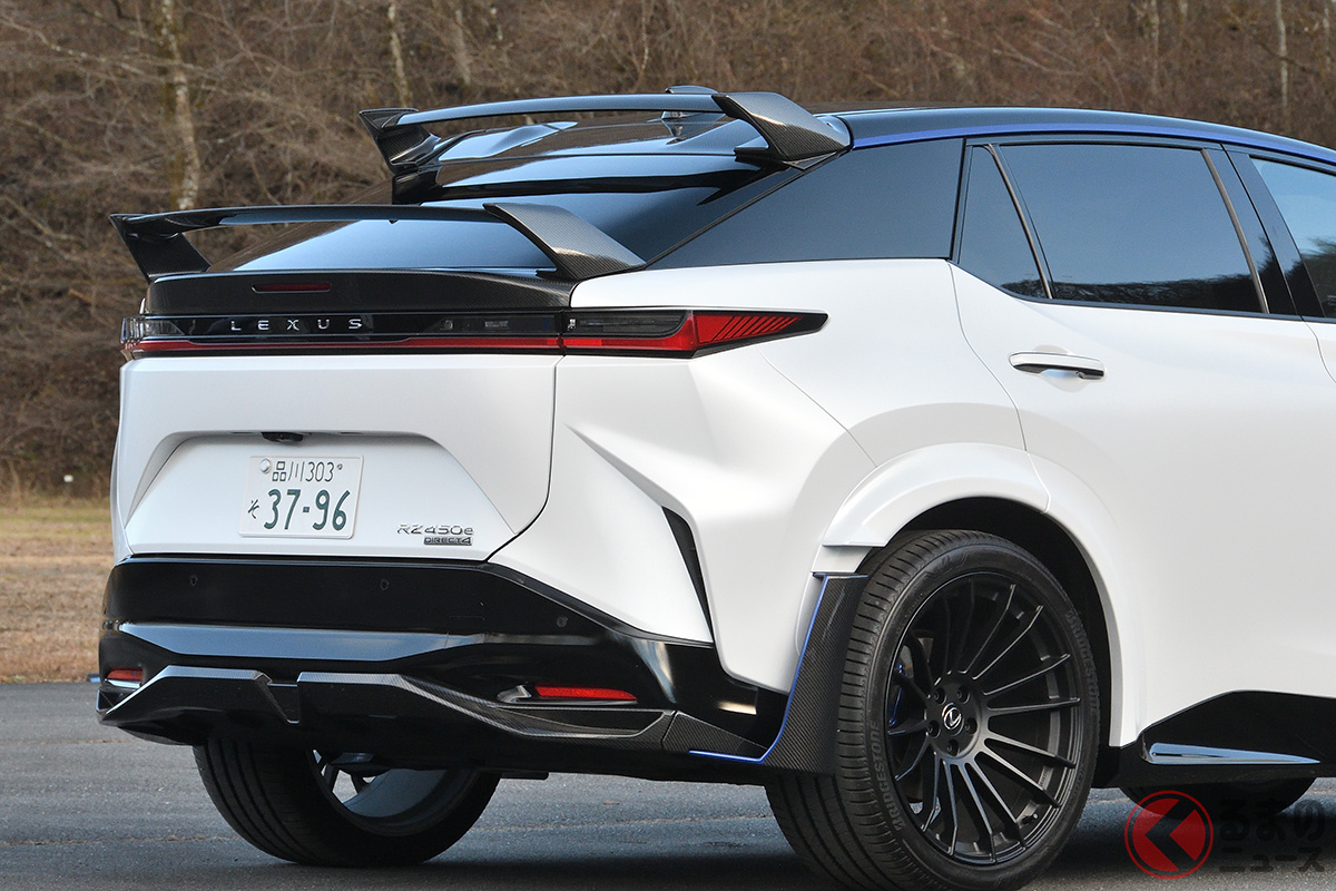 レクサスの特別仕様車「RZ450e F SPORT Performance」に反響集まる!