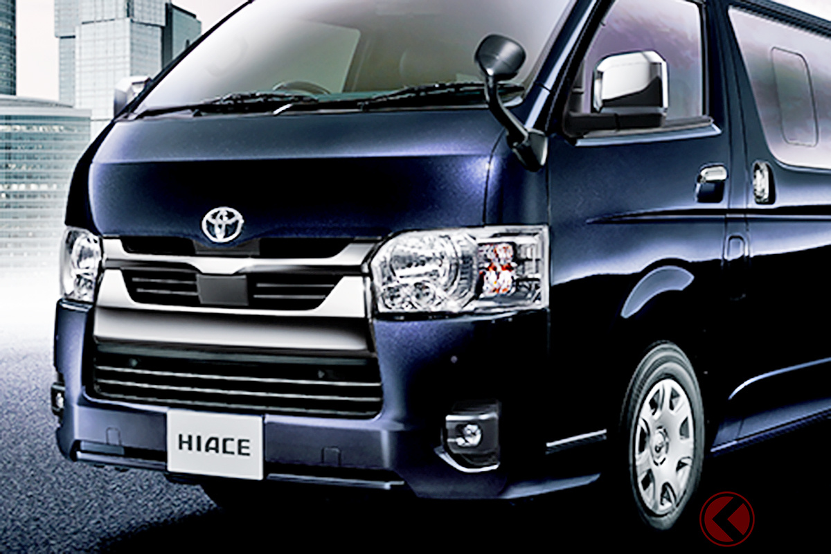 トヨタ「ハイエースバン スーパーGL」の究極系「ダークプライムII」に注目!