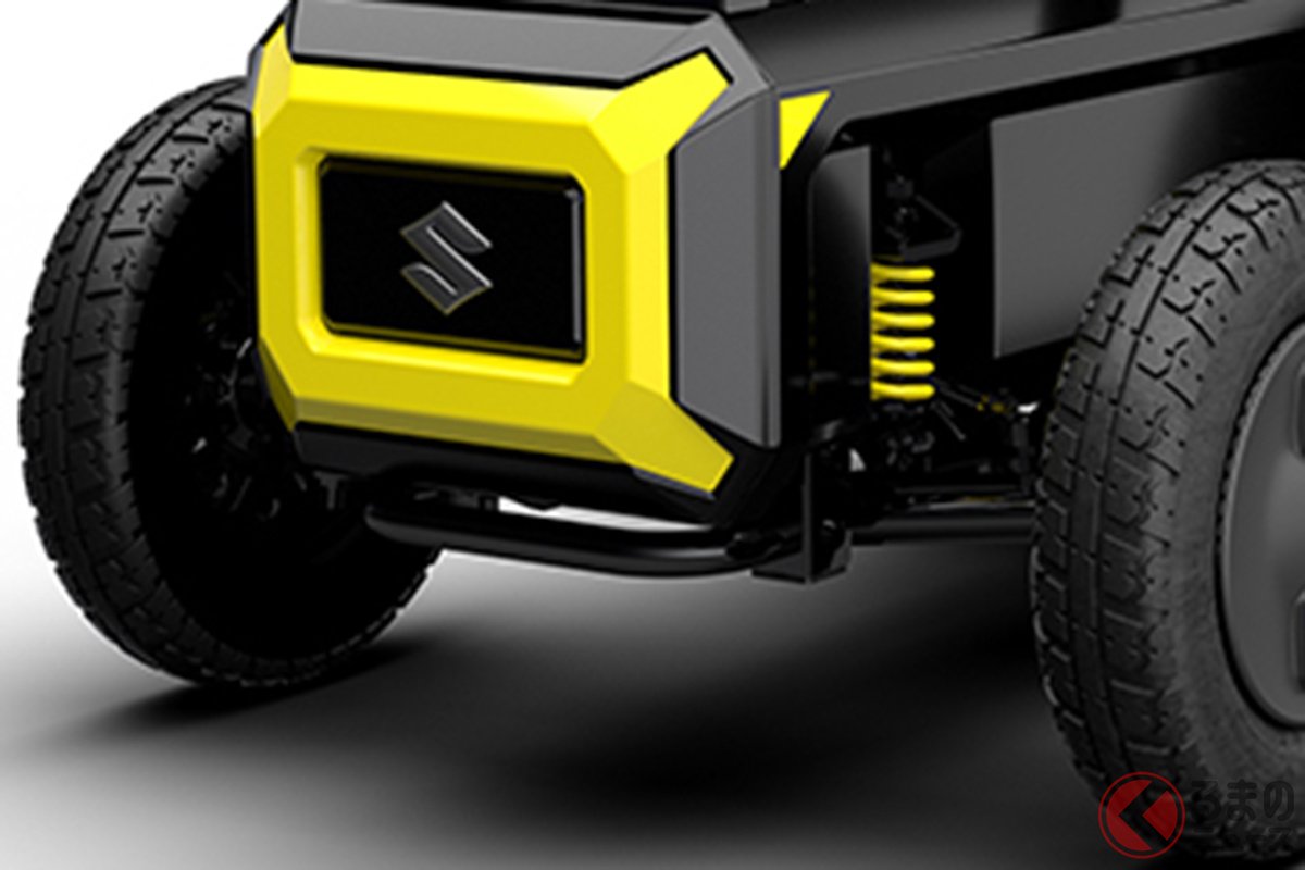 足回り特化したスズキ「電動モビリティベースユニット」とは?