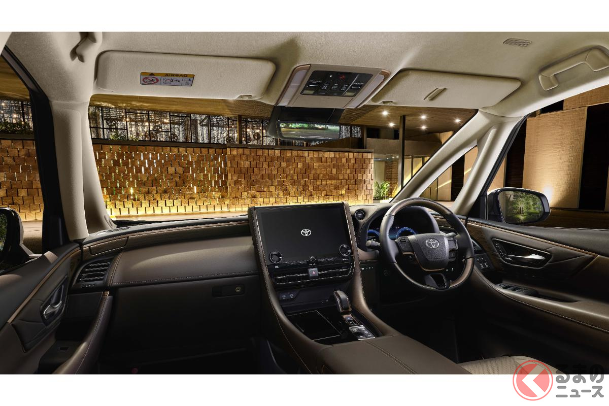 トヨタ「アルファード」(画像はエグゼクティブラウンジ)