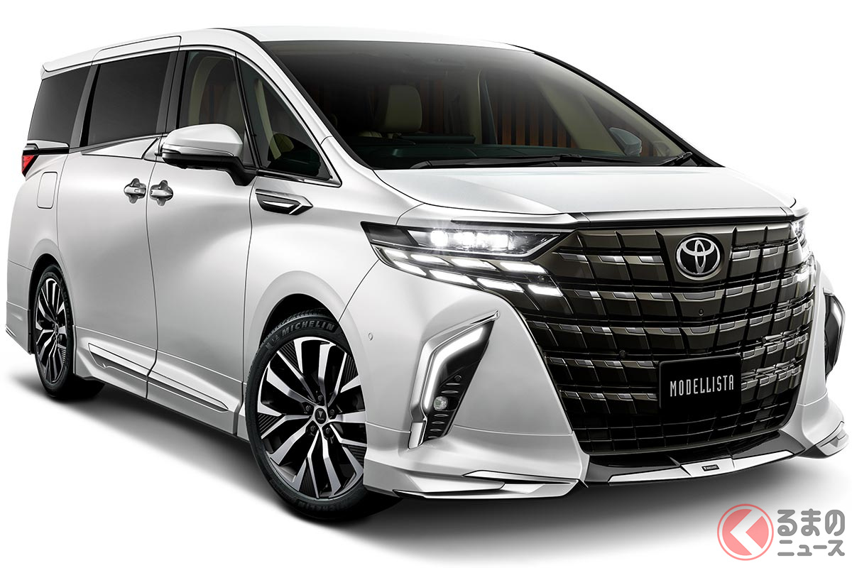 新たな「アルファード/ヴェルファイア」にド迫力の「新作エアロ」登場!