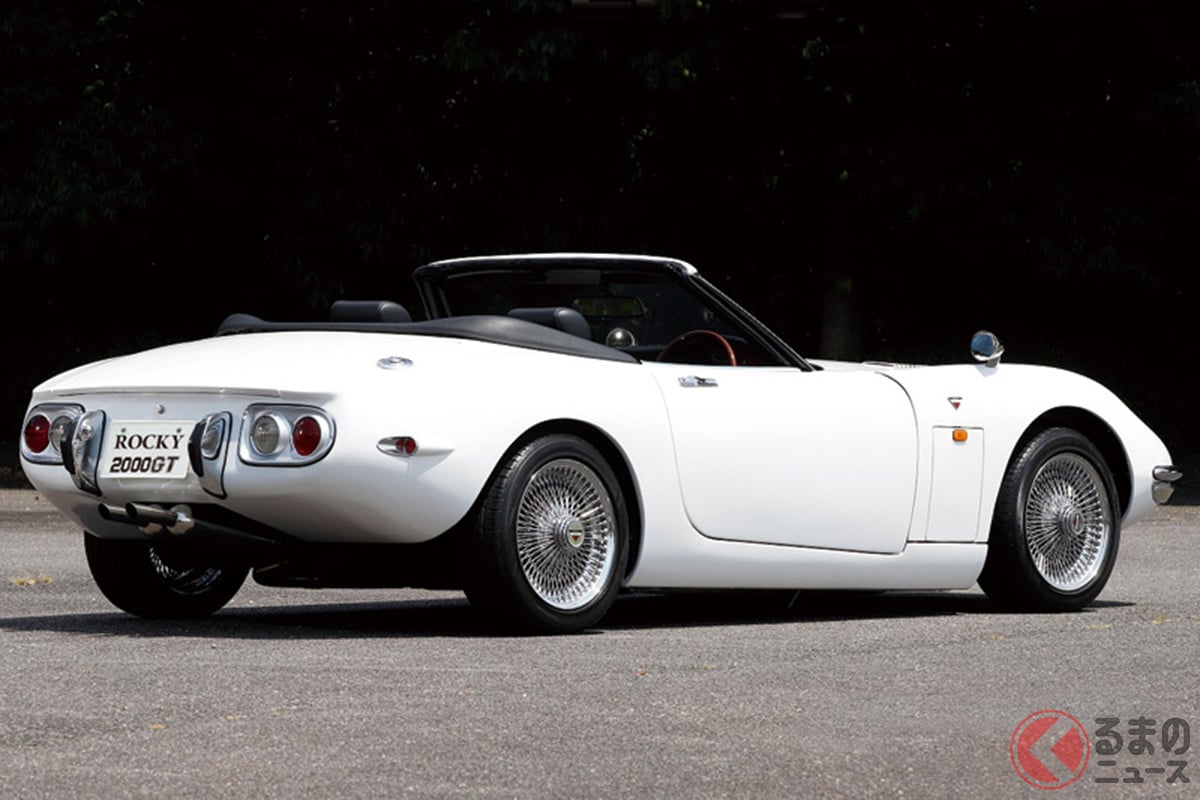 市販化されなかったトヨタ「2000GTオープン」が現実に!