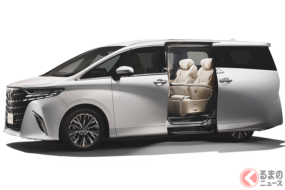 「アルファード」一部改良でPHEV設定!(画像はエグゼクティブラウンジ・PHEV)