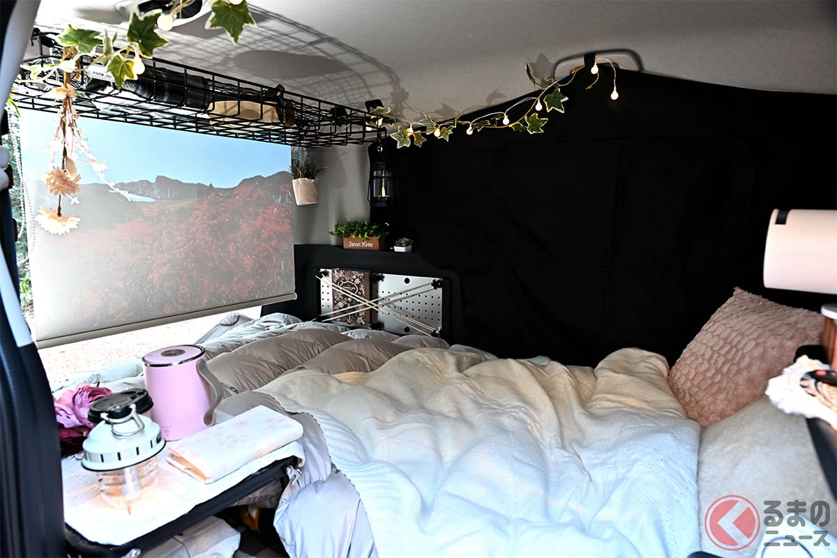 気軽に車中泊できるホンダ「フリード クロスター」(画像は過去に撮影した車両)