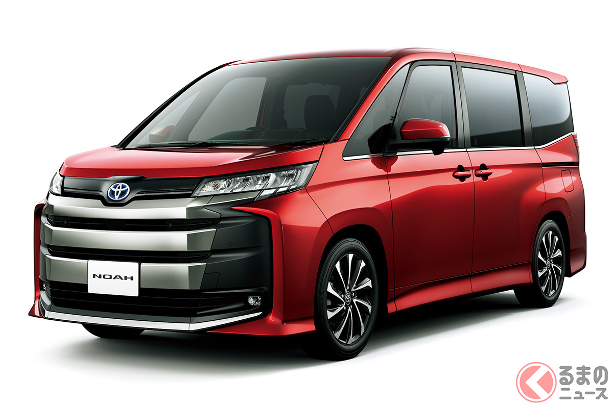 トヨタ「ノア」S-Z・ハイブリッド・2WD(レッドマイカメタリック)