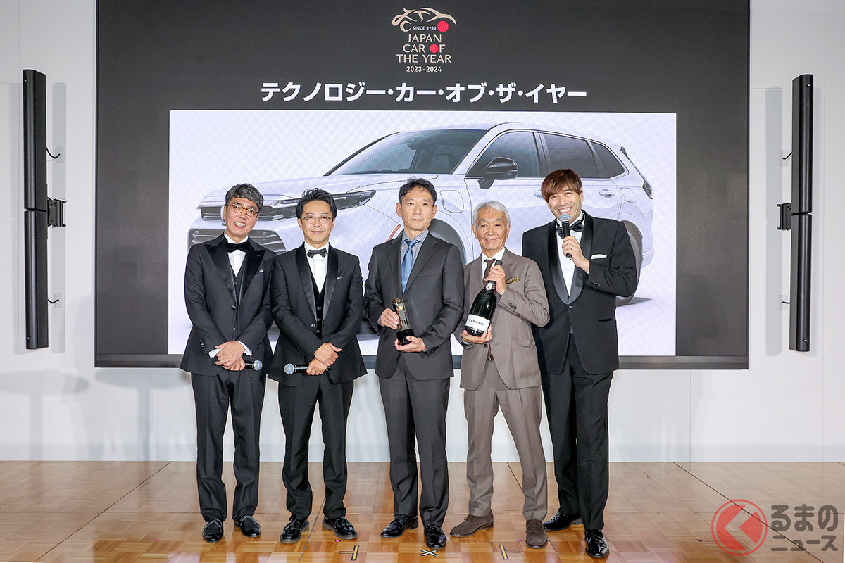 ホンダ「CR-V e:FCEV」が「テクノロジー・カー・オブ・ザ・イヤー」を受賞