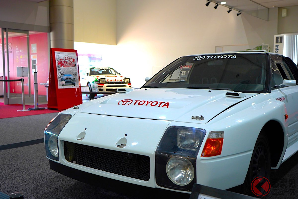 トヨタ MR-2 222D グループS試作車(1985年)/画像:トヨタ博物館