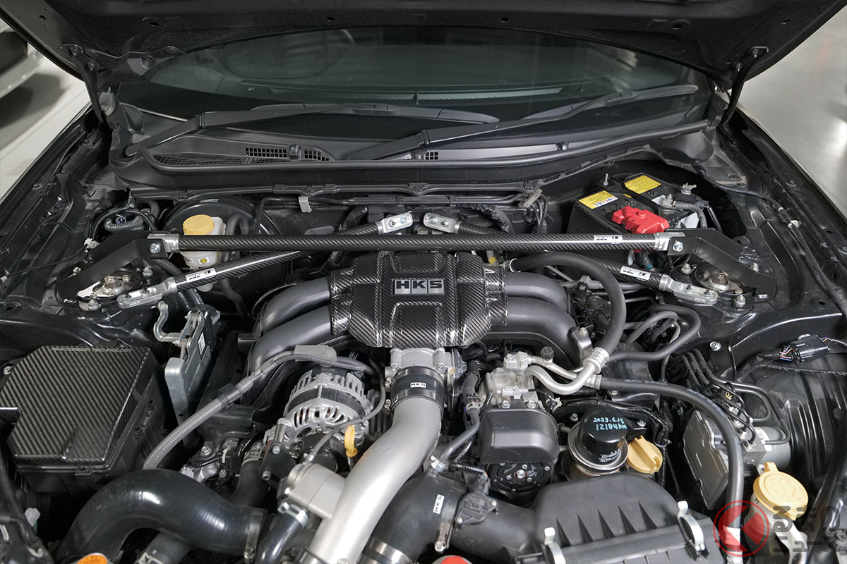 HKS「カーボンブレース」for GR86/BRZ